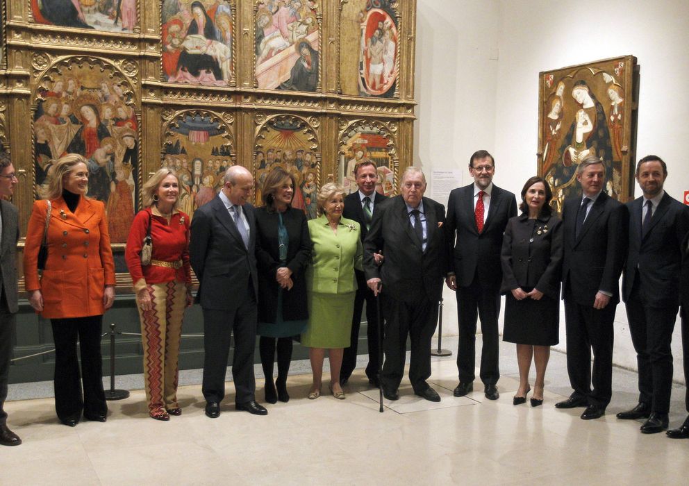 Foto: Donación de la familia Várez Fisa al Museo del Prado, en enero de 2013 (EFE)