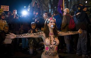 La marcha 'Rodea La Moncloa', encabeza un 'sábado negro' de protestas en Madrid