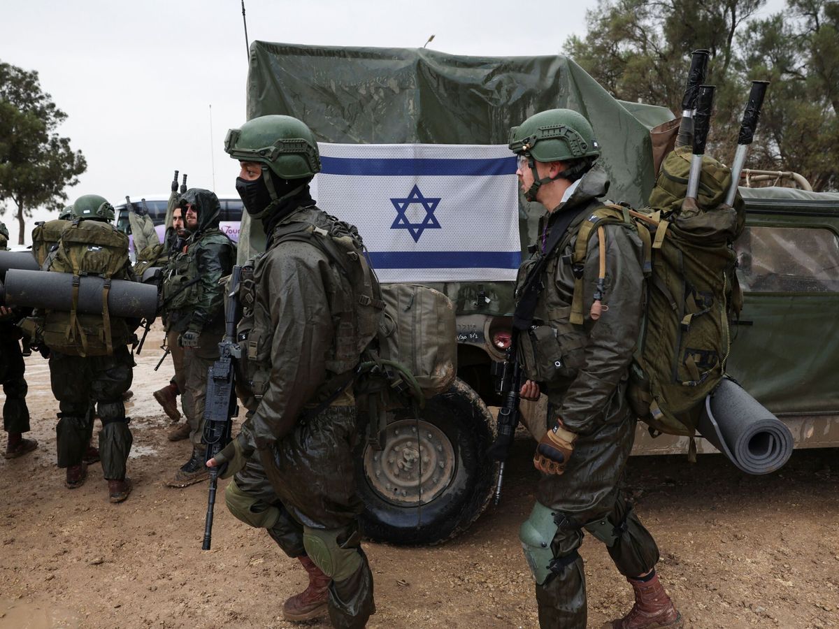 Foto: Imagen de tropas israelíes. (Reuters/Ronen Zvulun