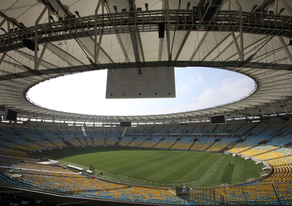 Foto: El estadio de Maracaná remodelado (Efe). 