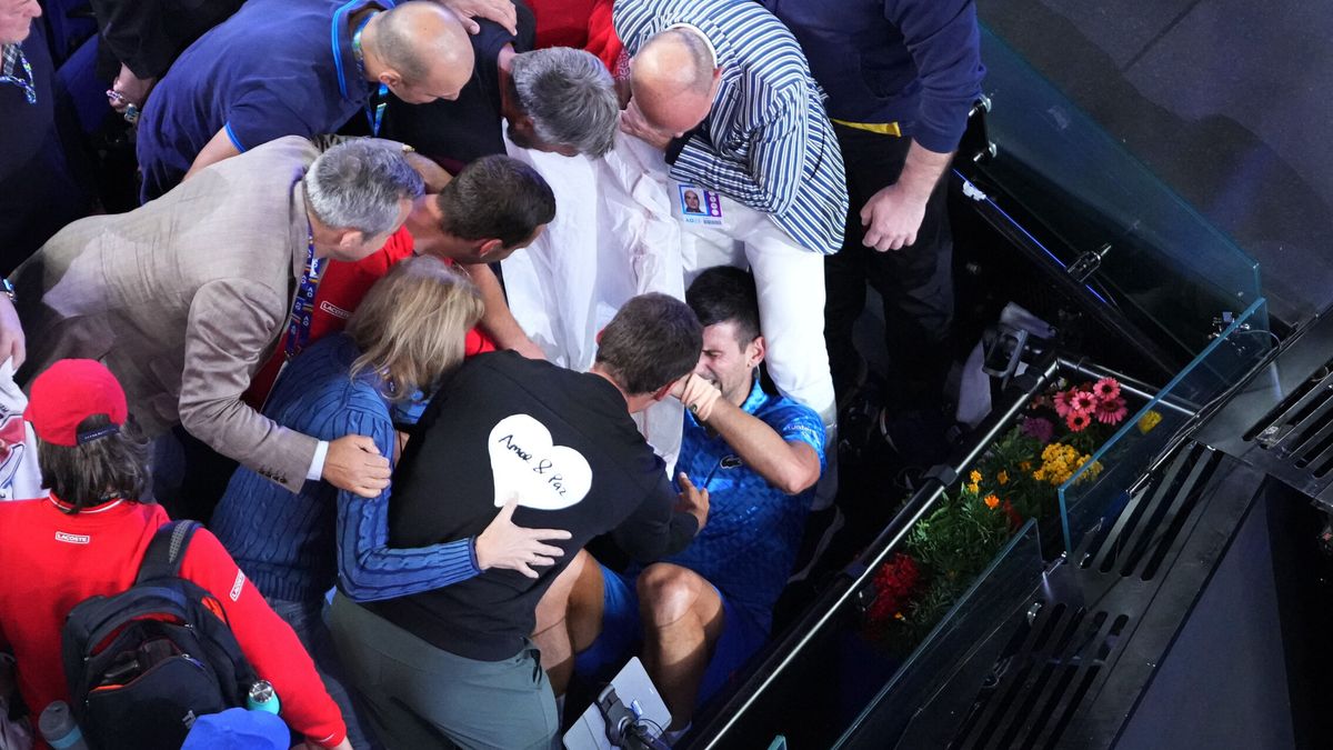 Y Djokovic se rompió: el serbio explica por qué "colapsó" después de ganar el Open de Australia