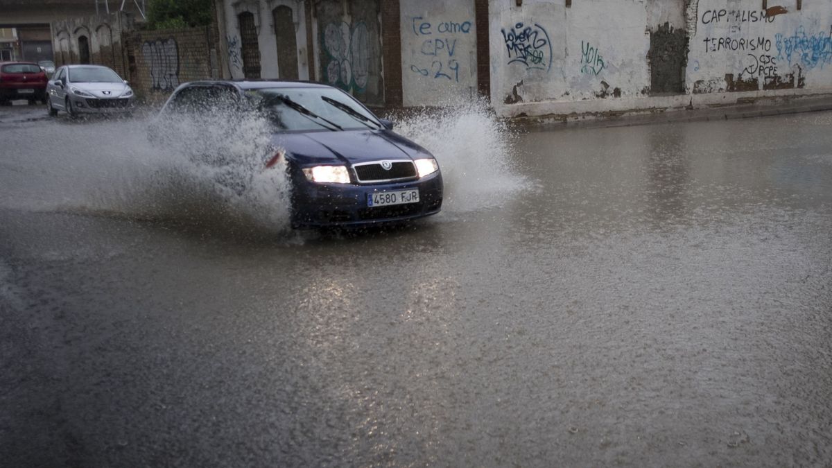 Cuatro provincias andaluzas en riesgo por precipitaciones y oleaje