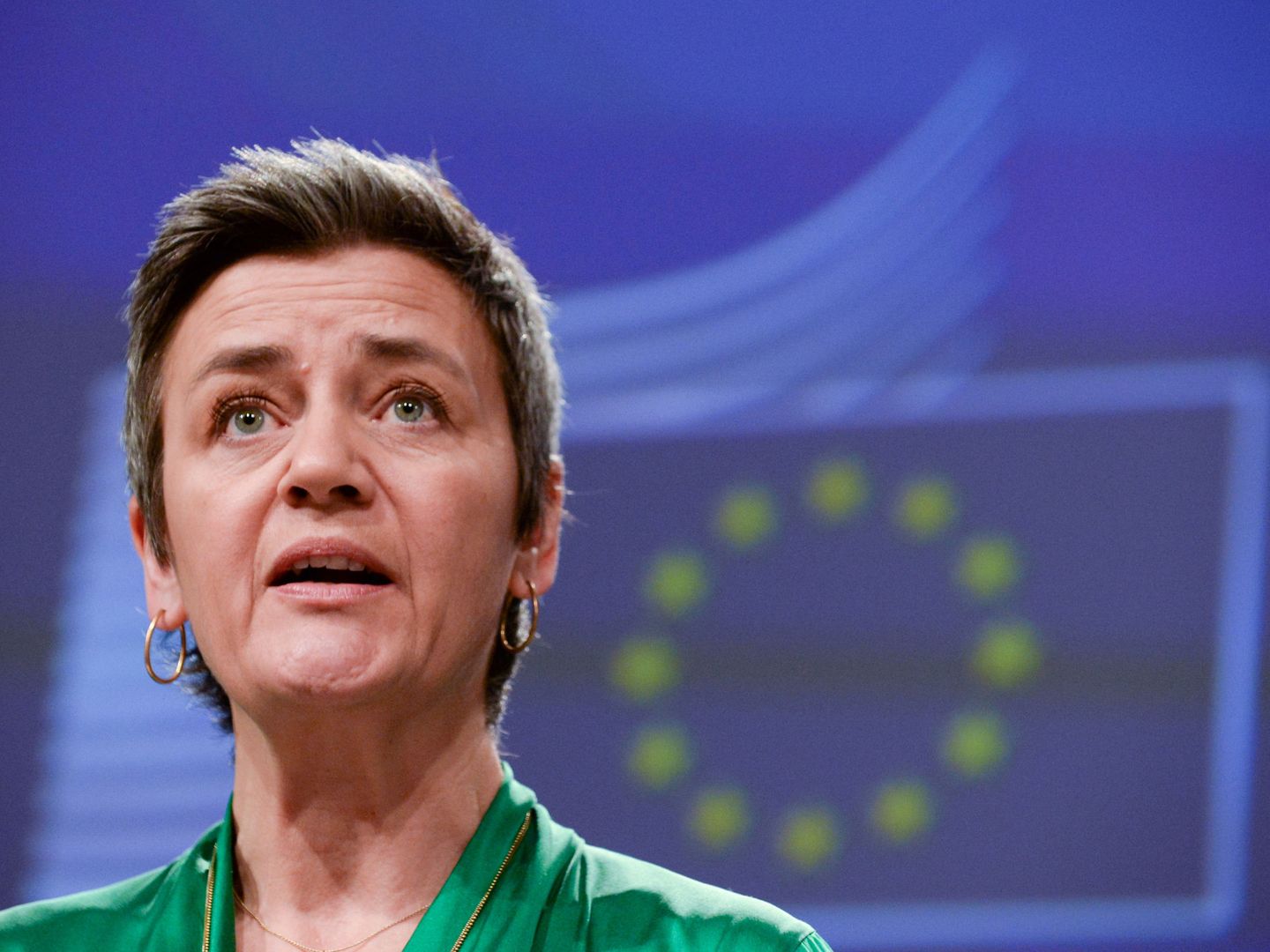 Vestager, vicepresidenta ejecutiva de la Comisión Europea a cargo de Competencia. (Reuters)