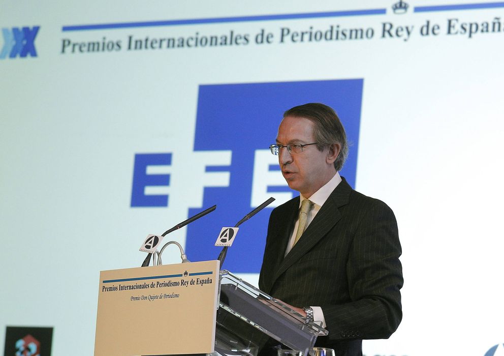 Foto: El presidente de la Agencia EFE, José Antonio Vera. (EFE)