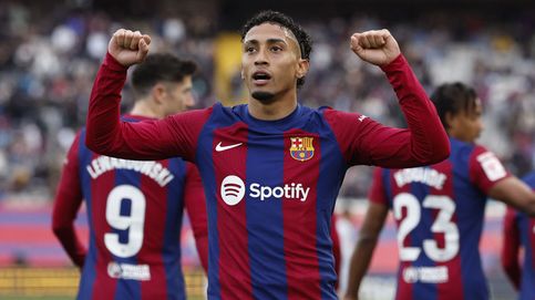 El Barça acribilla al Getafe en Montjuic con la resurrección de Raphinha (4-0)