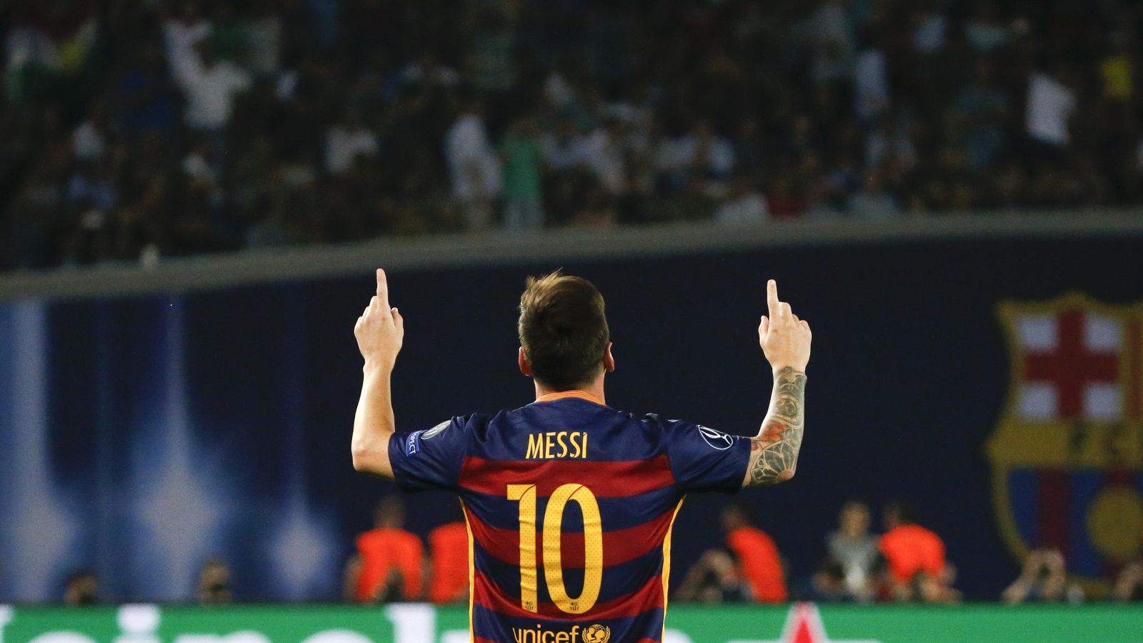 Foto: Leo Messi marcó dos goles y fue el MVP de la final (Efe)