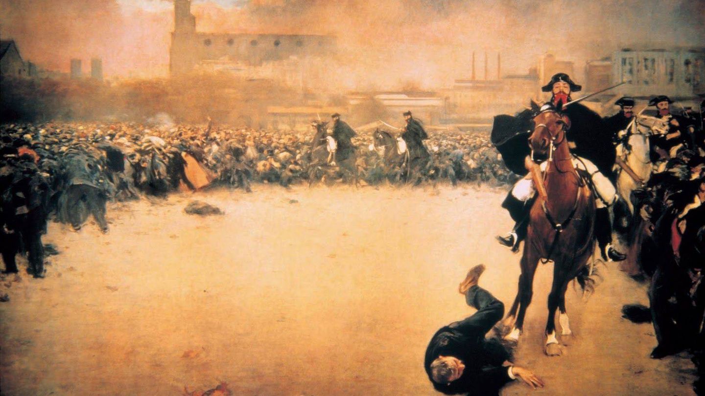 'La carga' (Ramón Casas, 1899)
