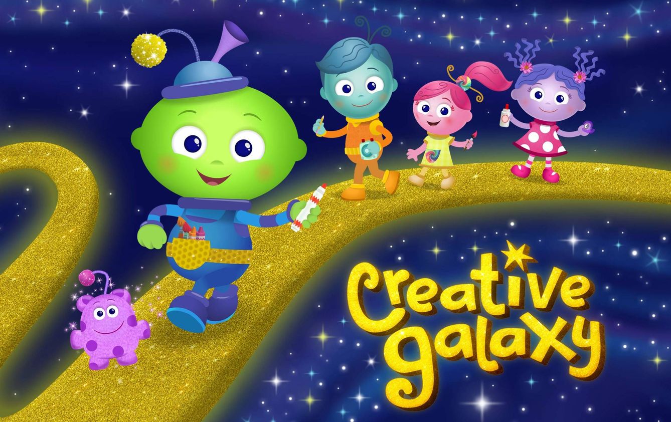Los personajes de 'Creative galaxy'. (Amazon Studios)