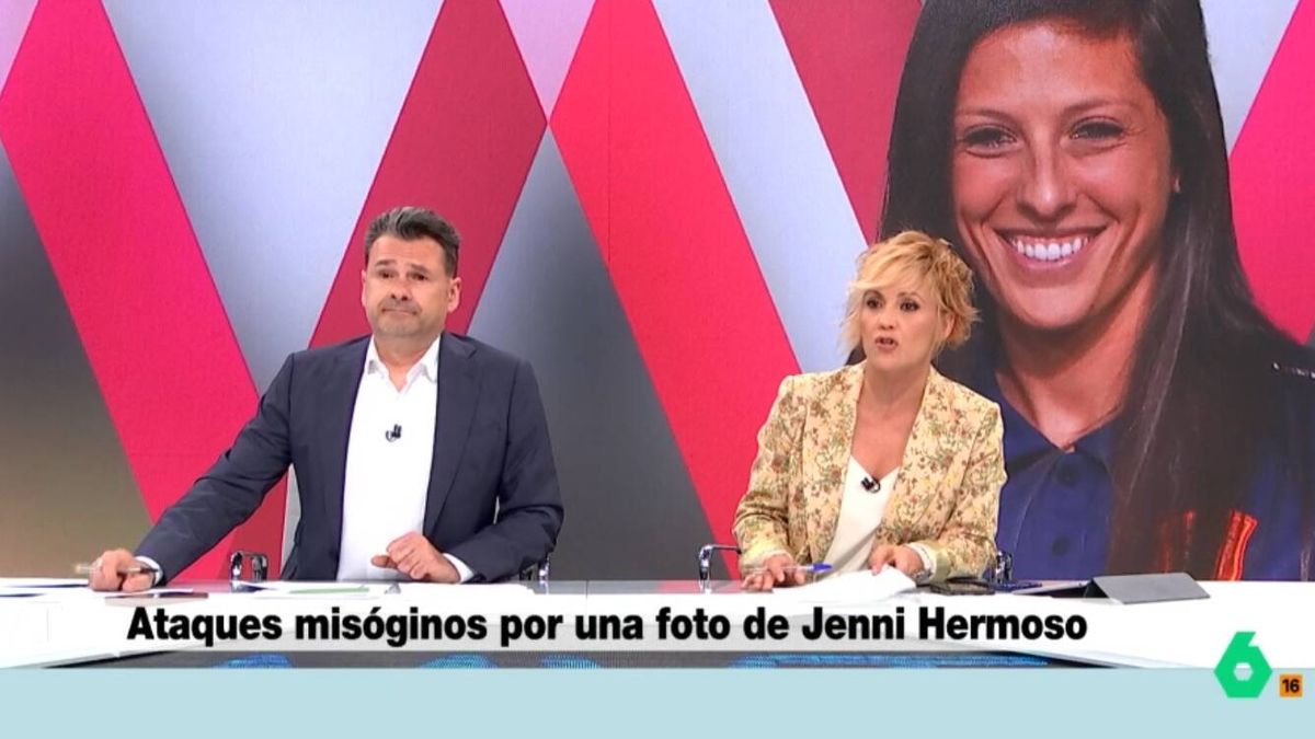 "Asquerosos": Iñaki López y Cristina Pardo estallan en La Sexta contra los ataques homófobos a Jenni Hermoso