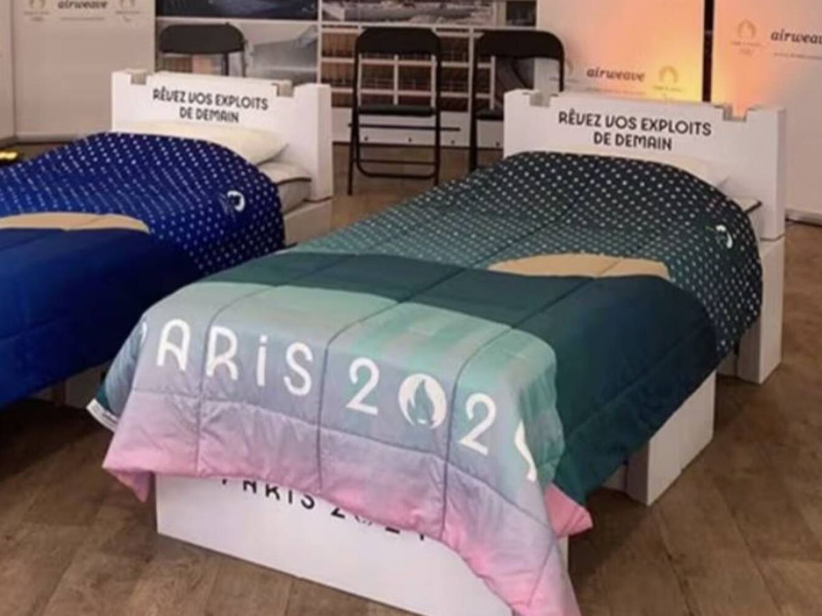 Foto: Así son las camas de los Juegos Olímpicos de París (Airweave/JJOO París)