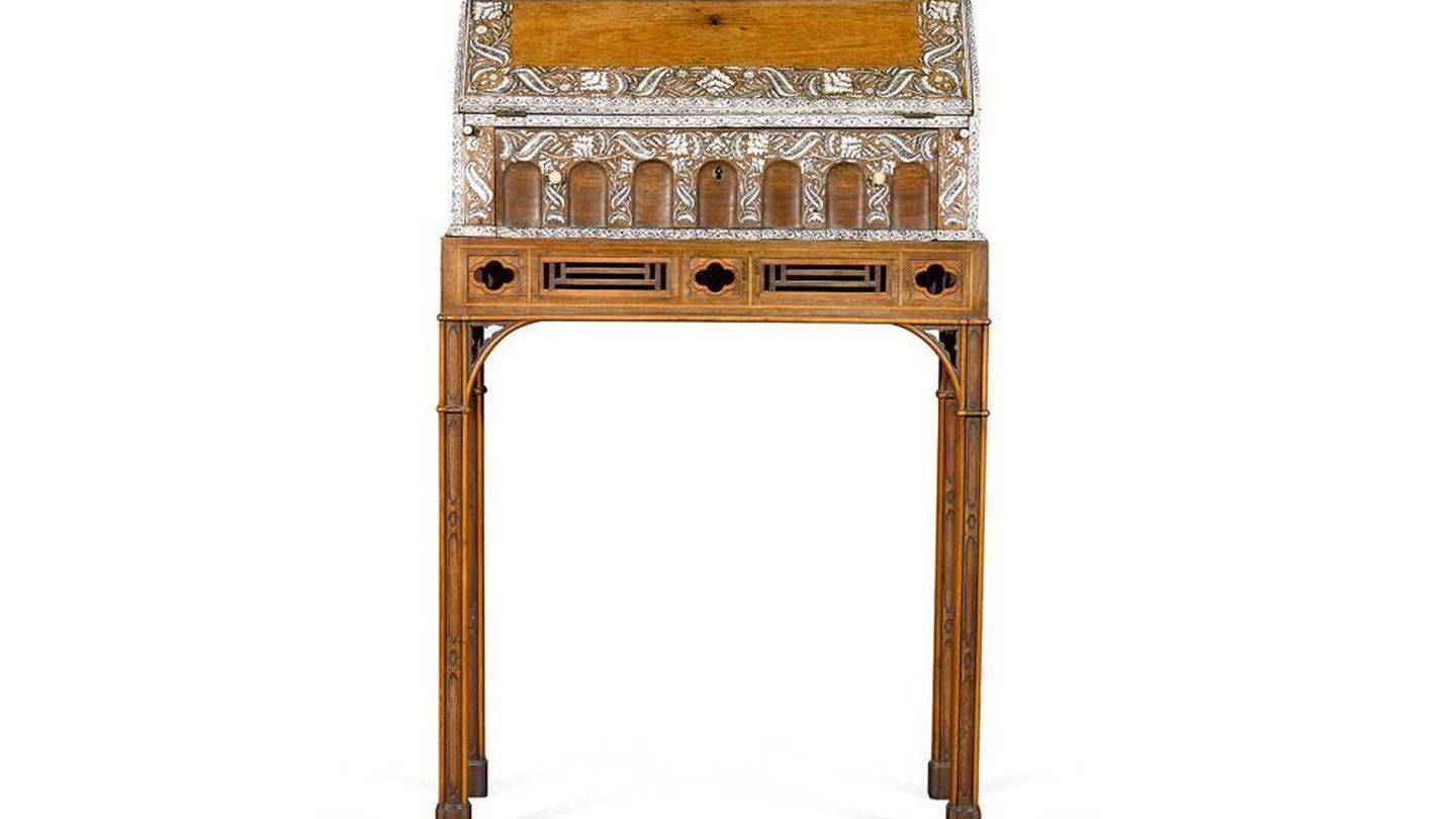  Un mueble Chippendale fabricado en 1767 con un valor estimado entre 40.000 y 60.000 libras. (Sotheby's)