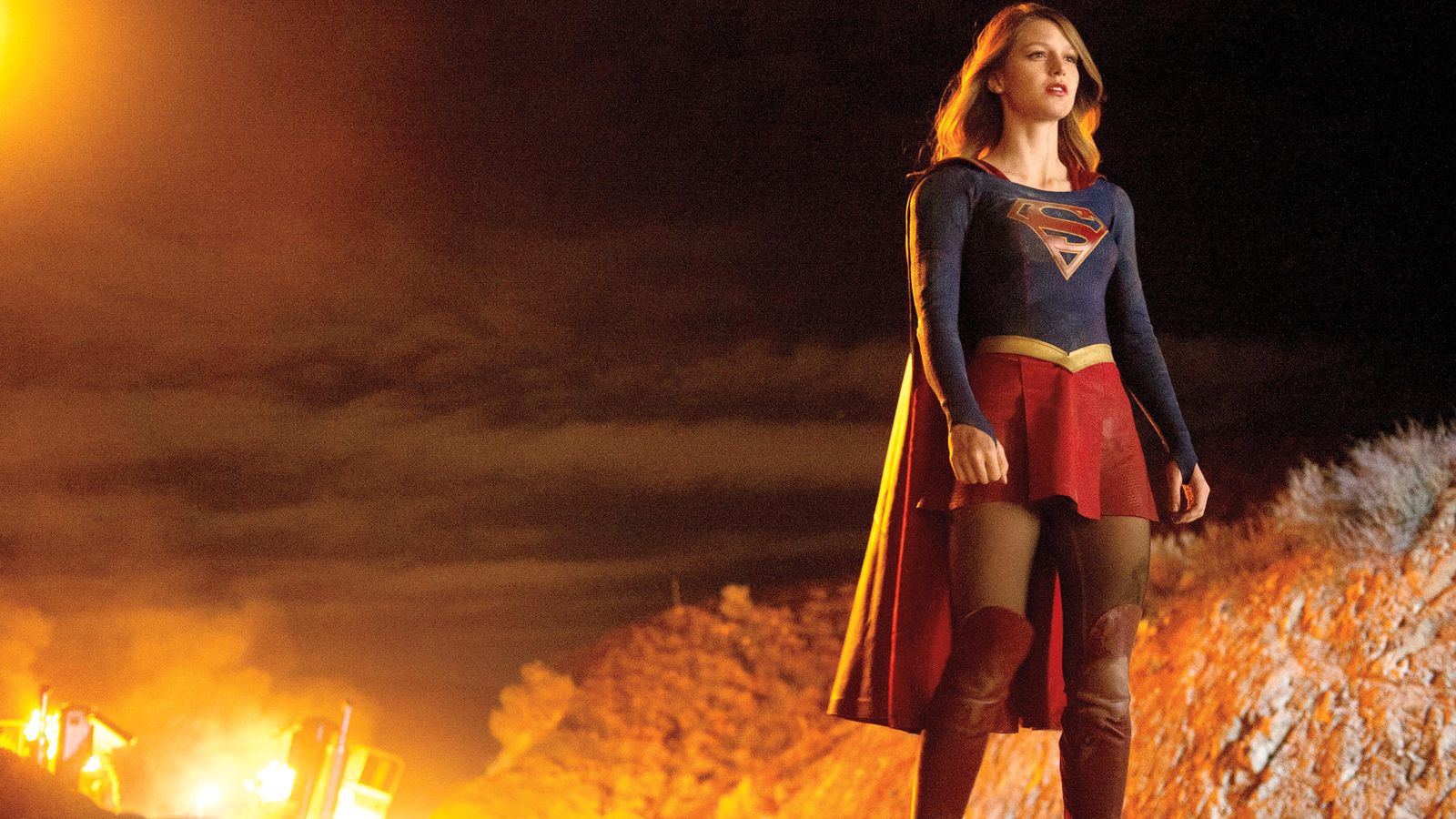 Foto: Melissa Benoist en una escena de 'Supergirl'