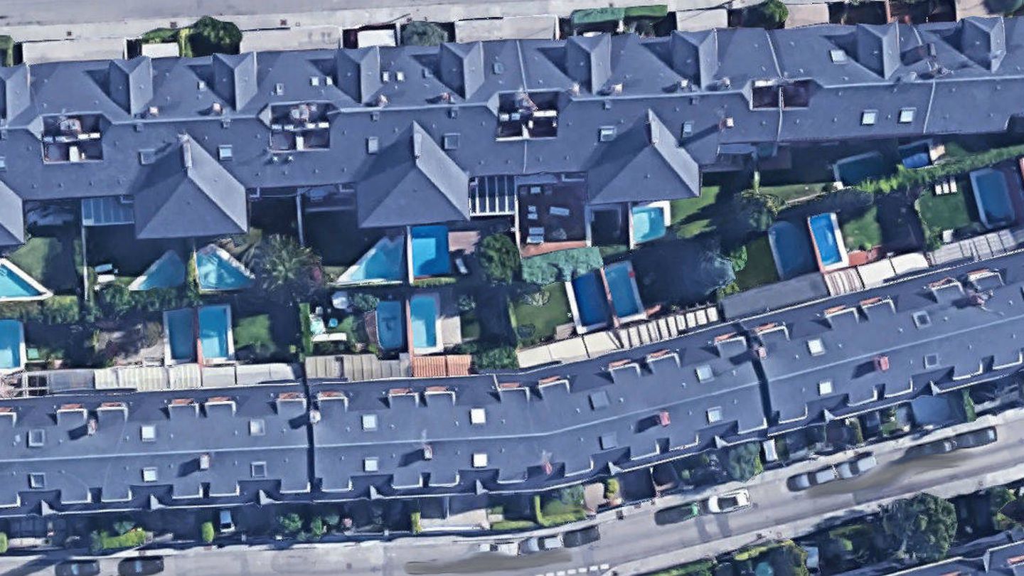 Imagen en 3D de la urbanización de 'Médico de familia'. (GoogleMaps).