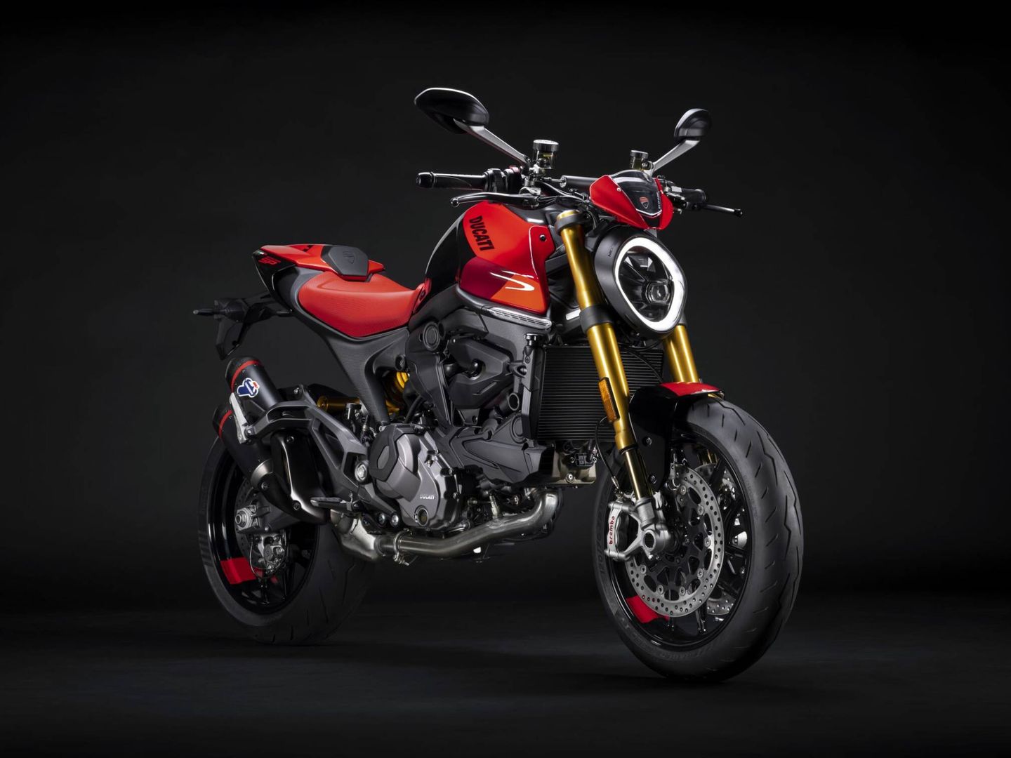 Otra de las llamativas primicias de Ducati es la Monster SP 2023.