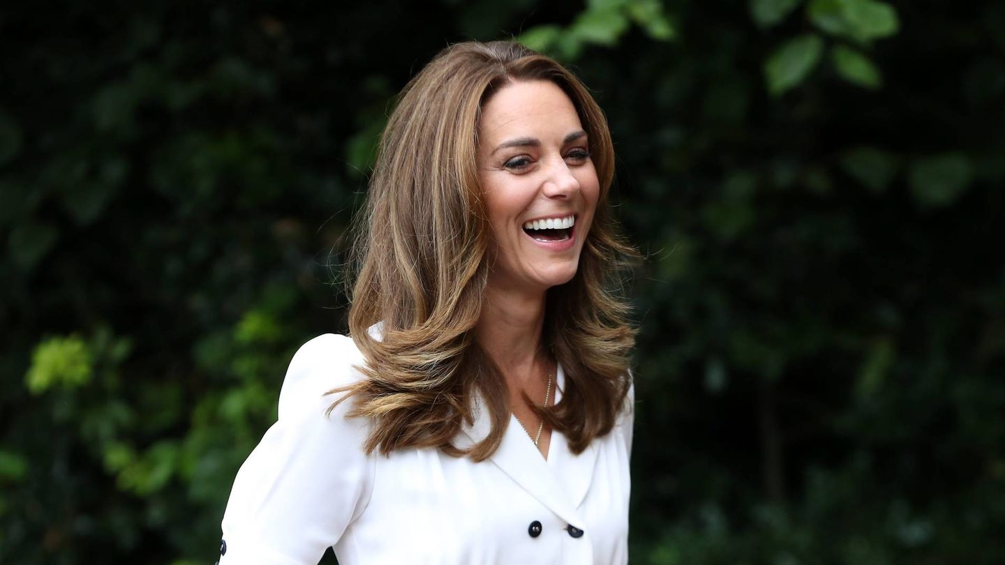El nuevo corte de pelo de Kate Middleton. (Cordon press)