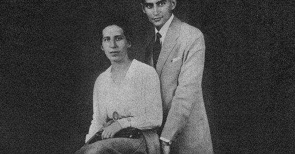 Foto: Franz Kafka y Felice Bauer
