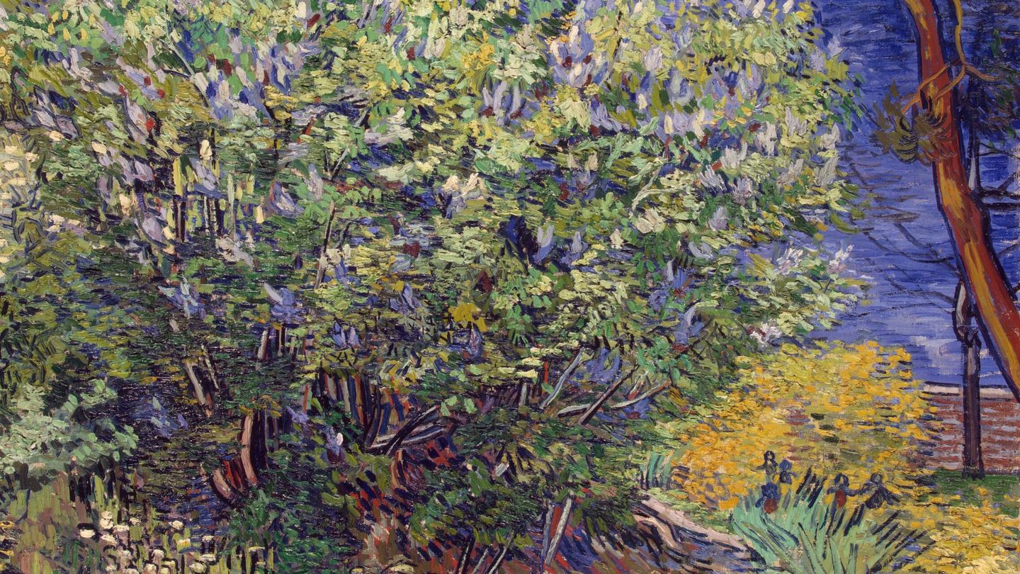 'Las lilas', de Van Gogh.
