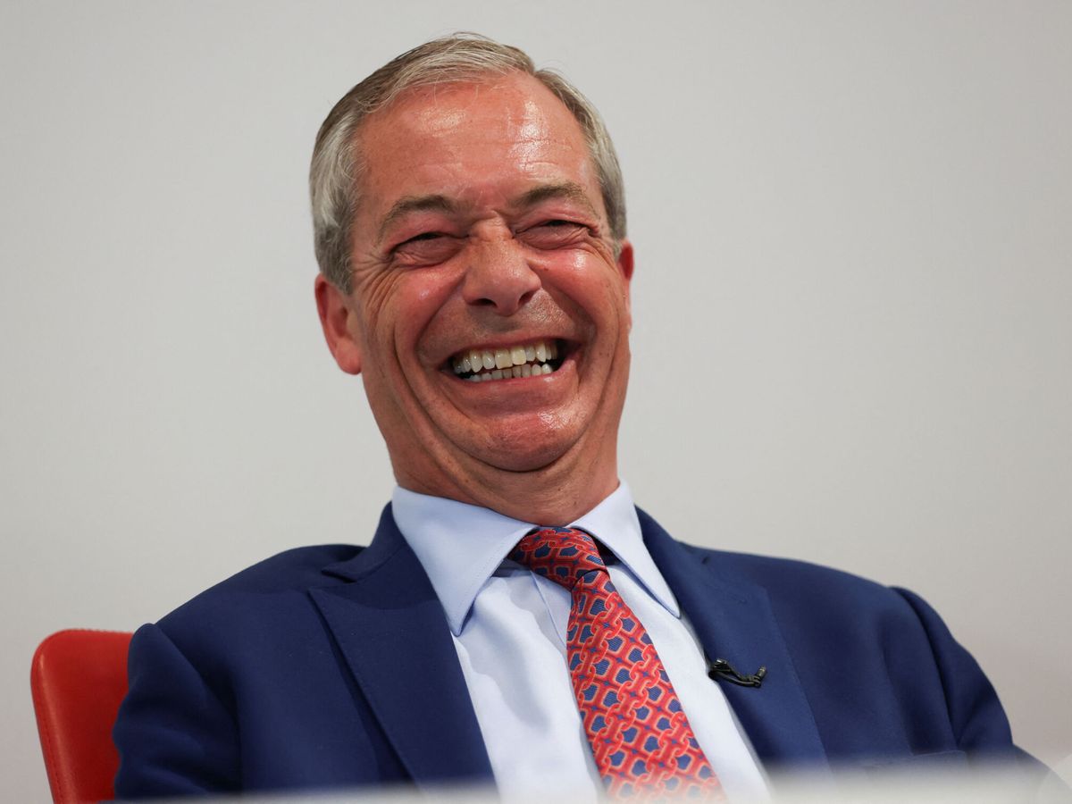 Foto: Nigel Farage, líder del Partido Reformista británico. (Reuters/Belinda Jiao)