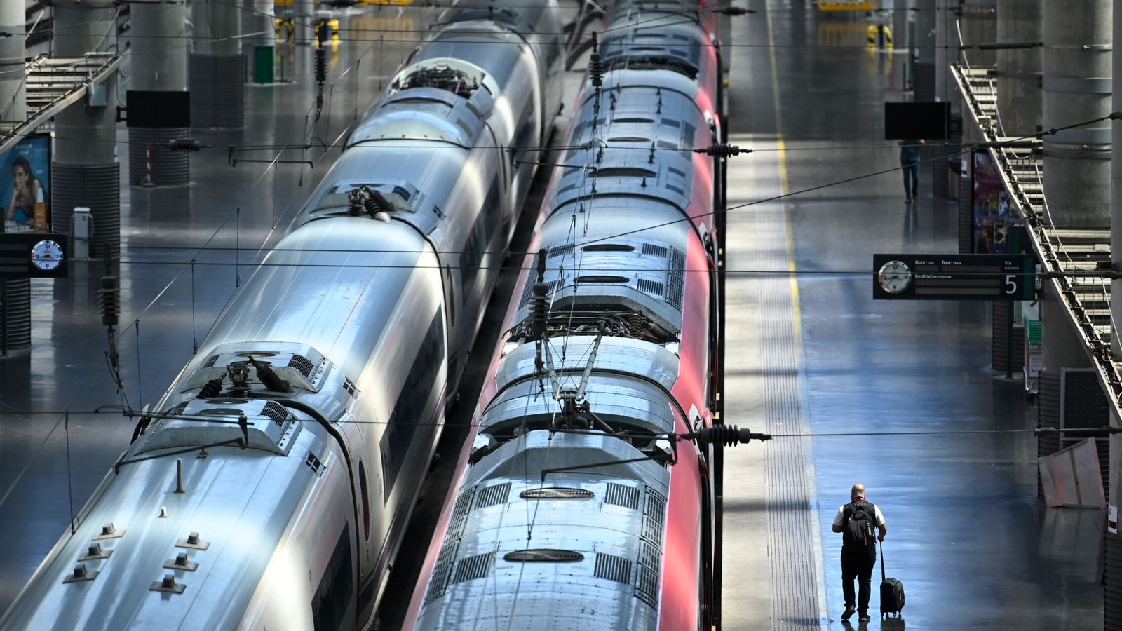 Interrumpida la circulación en la línea de AVE Madrid-Andalucía por un alcance entre dos trenes
