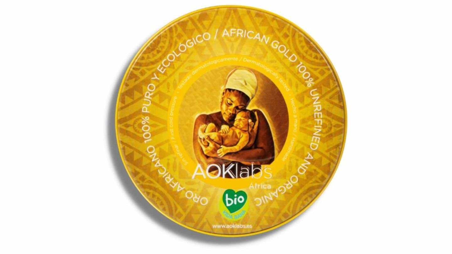 Manteca de Karité Pura Oro Africano de AOKlabs.