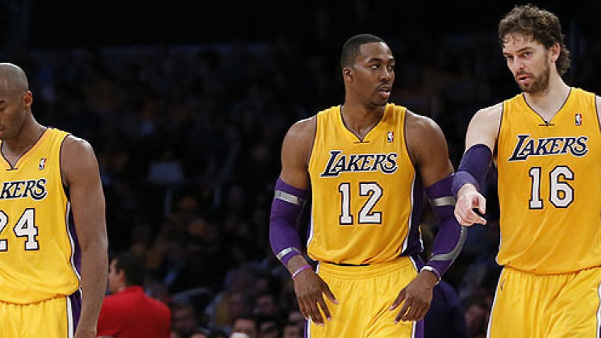 El futuro incierto de los Lakers: ¿podrán mantener a Bryant, Howard y Pau Gasol?