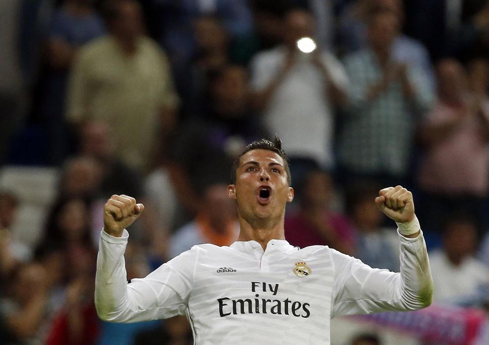 Foto: Cristiano Ronaldo celebra uno de sus goles ante el Elche durante el pasado martes.