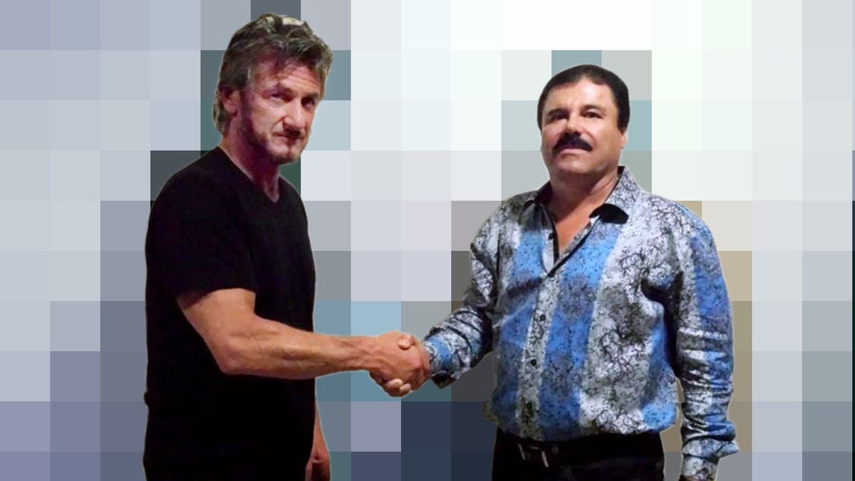 Sean Penn se la saca ante 'El Chapo' Guzmán. Duelo egocéntrico de titanes