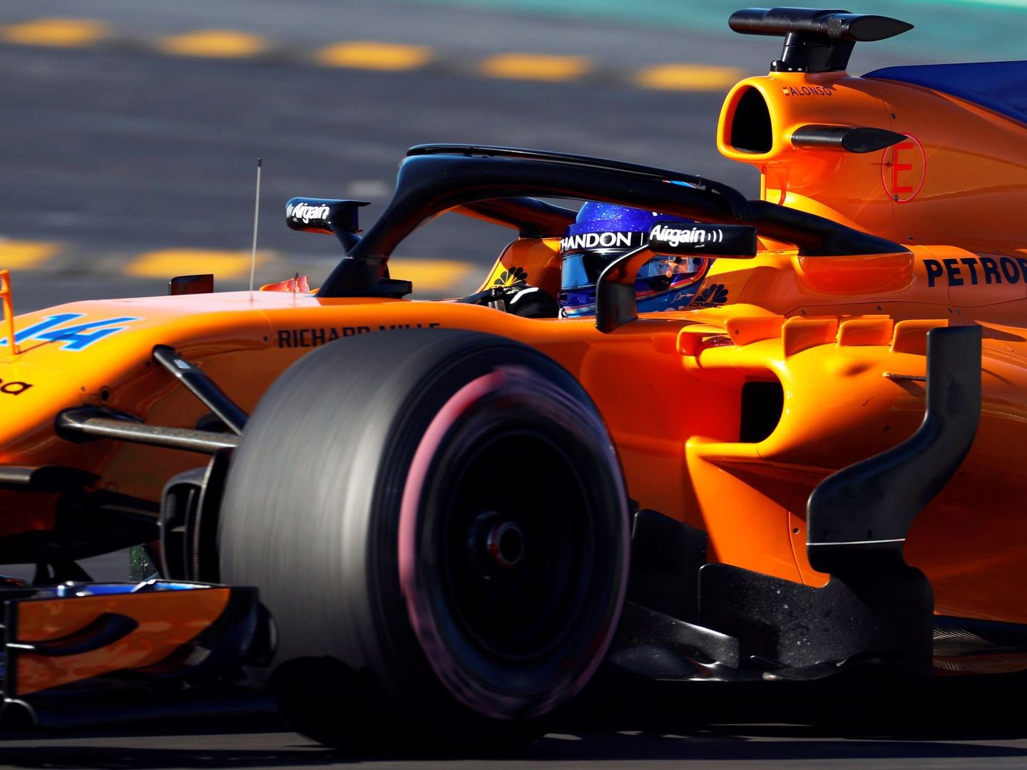 Fernando Alonso terminó la pretemporada con el tercer mejor tiempo global. (EFE)