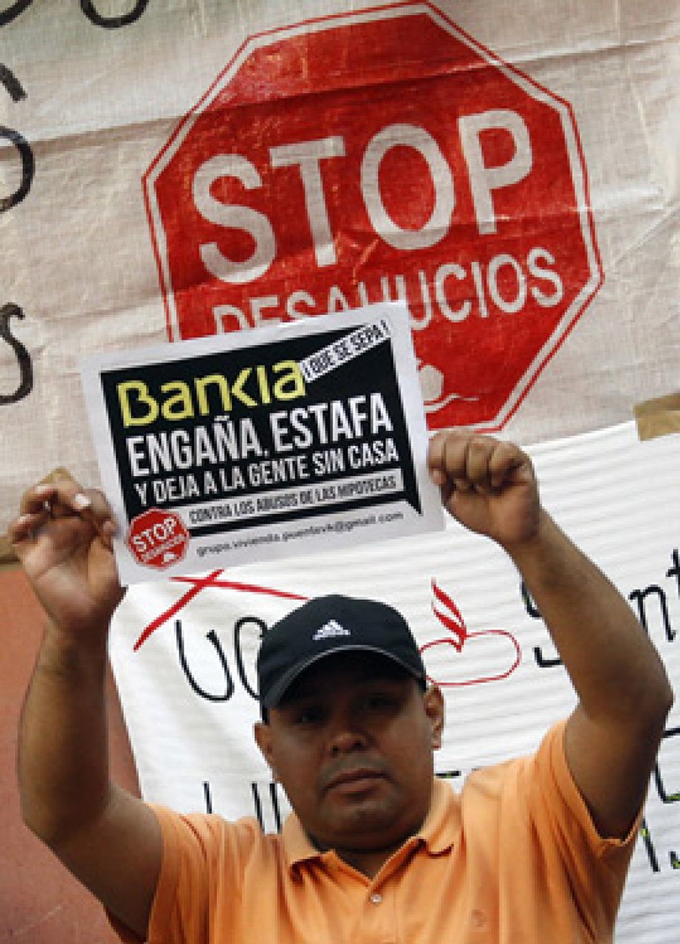 Foto: Bankia paraliza tres desahucios en Tenerife, uno tras una huelga de hambre