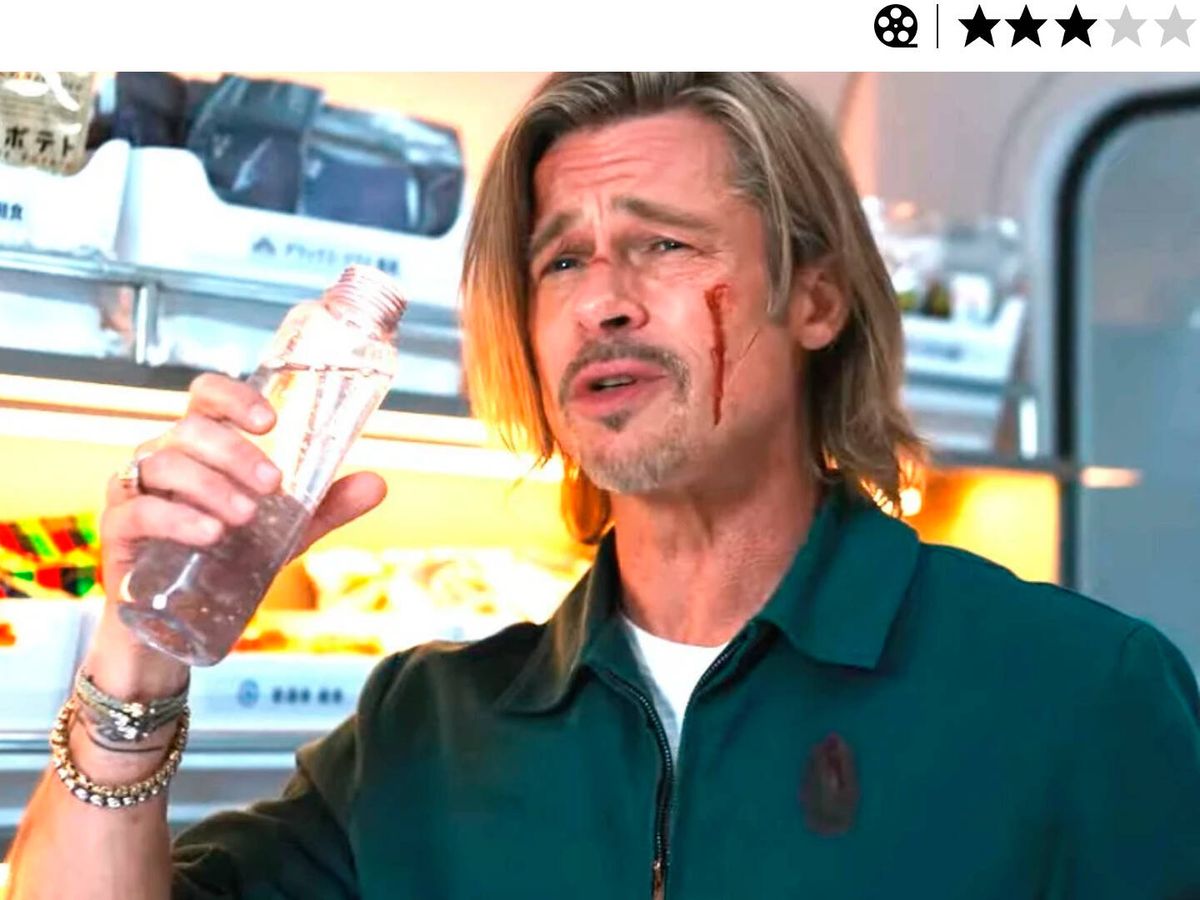 Foto: Brad Pitt es Mariquita, un cazarrecompensas obsesionado con la mala suerte. (Sony)