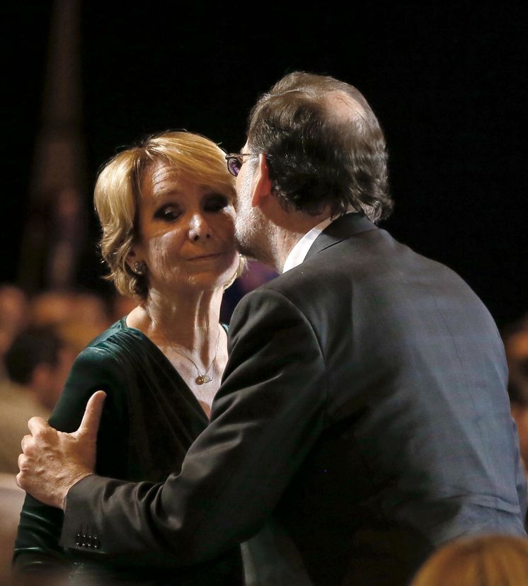 Foto: Esperanza Aguirre y Mariano Rajoy, en una imagen de archivo. (EFE)