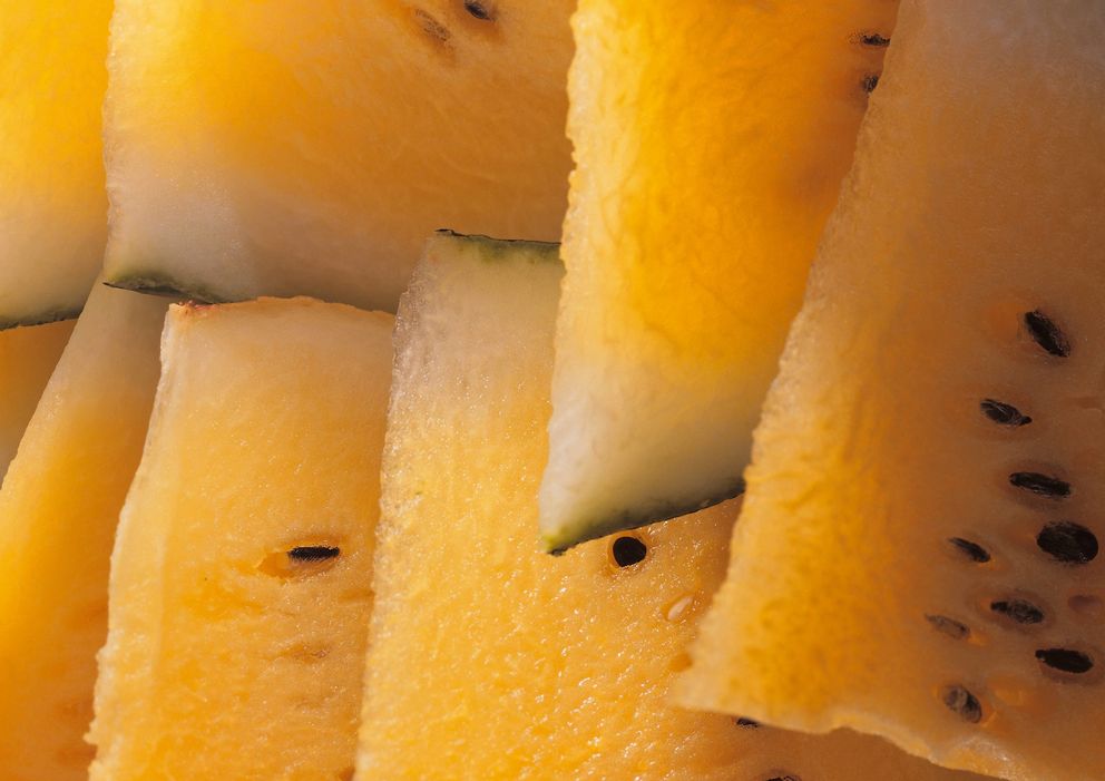 Imagen de piezas de melón amarillo (I.C.)