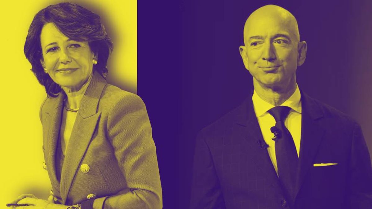 Dos 'favoritos' de Ana Botín a la espera de fichar a Bezos