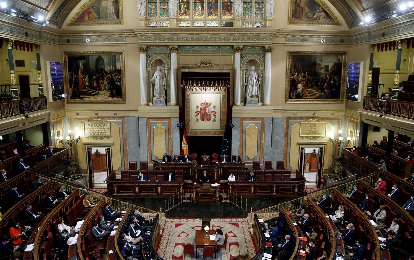 Vista del Congreso de los Diputados. (EFE)