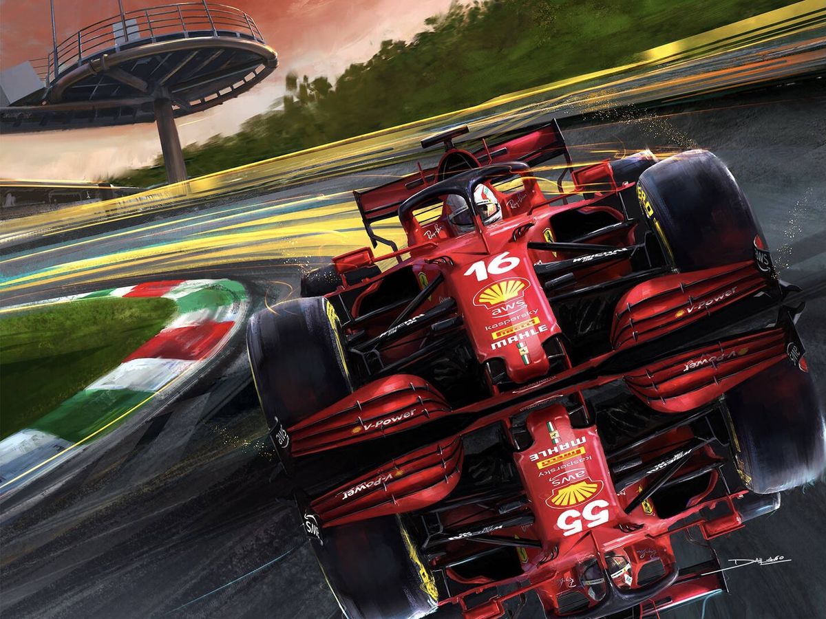 Foto: Ferrari llega a Monza, una de las peores pistas para desnudar alguna de sus carencias, pero con posibles factores de compensación