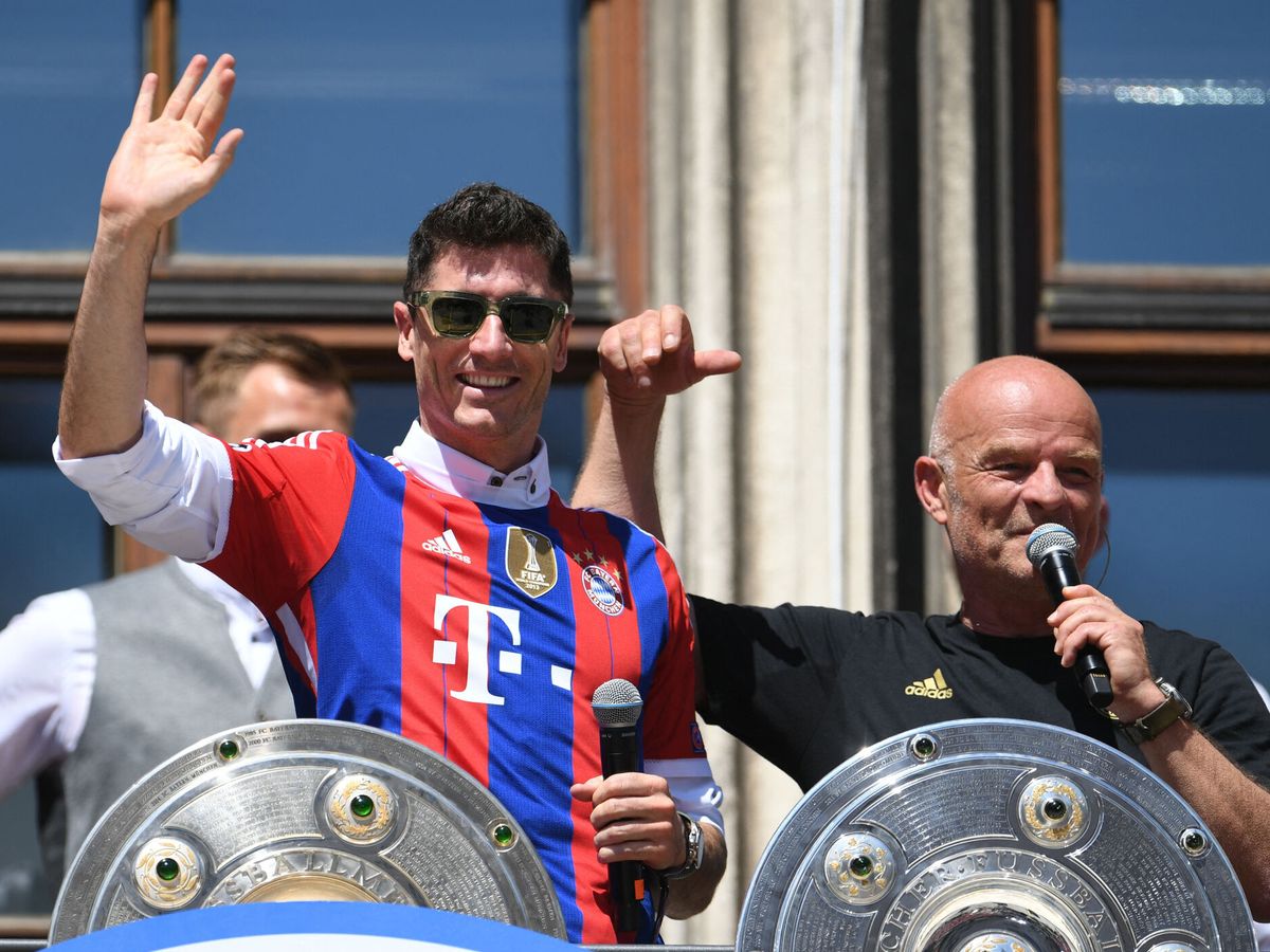 Foto: Lewandowski, clave en la Bundesliga del Bayern. (Reuters/Andreas Gebert)