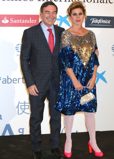 Pedro J. Ramírez y su esposa en la gala.