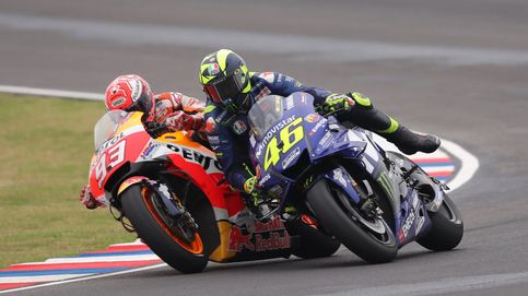 Calma tensa entre Márquez y Rossi: se verán las caras en la reunión de los pilotos