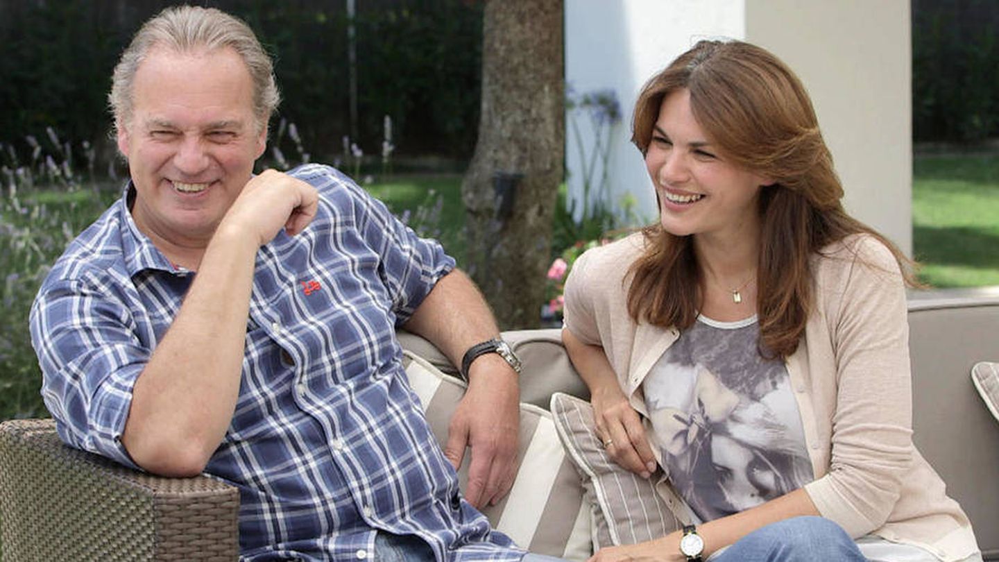 Bertín y Fabiola, en el programa de Telecinco. (Mediaset)