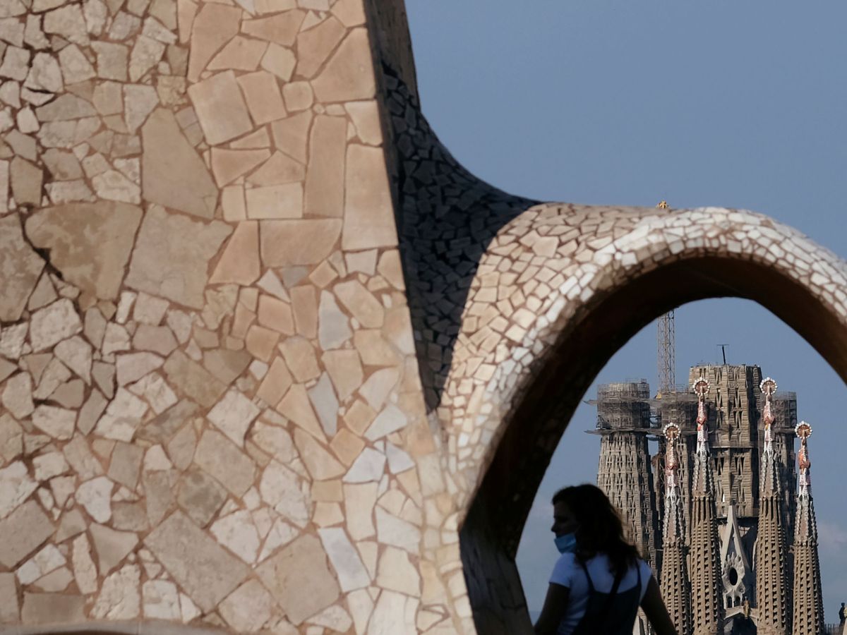 Foto: Vista de la Sagrada Familia. (Reuters)