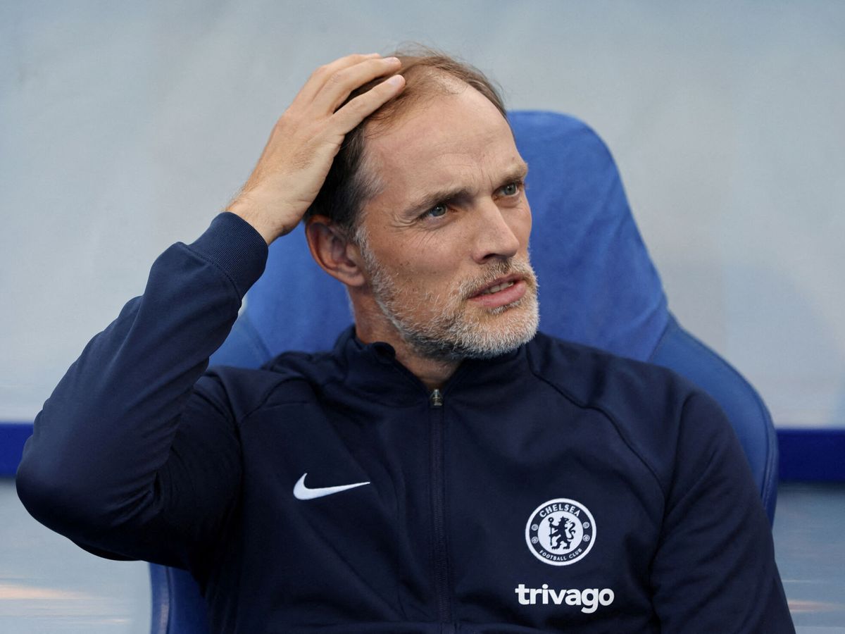 Foto: Thomas Tuchel en su último partido como técnico del Chelsea. (Reuters/Antonio Bronic)