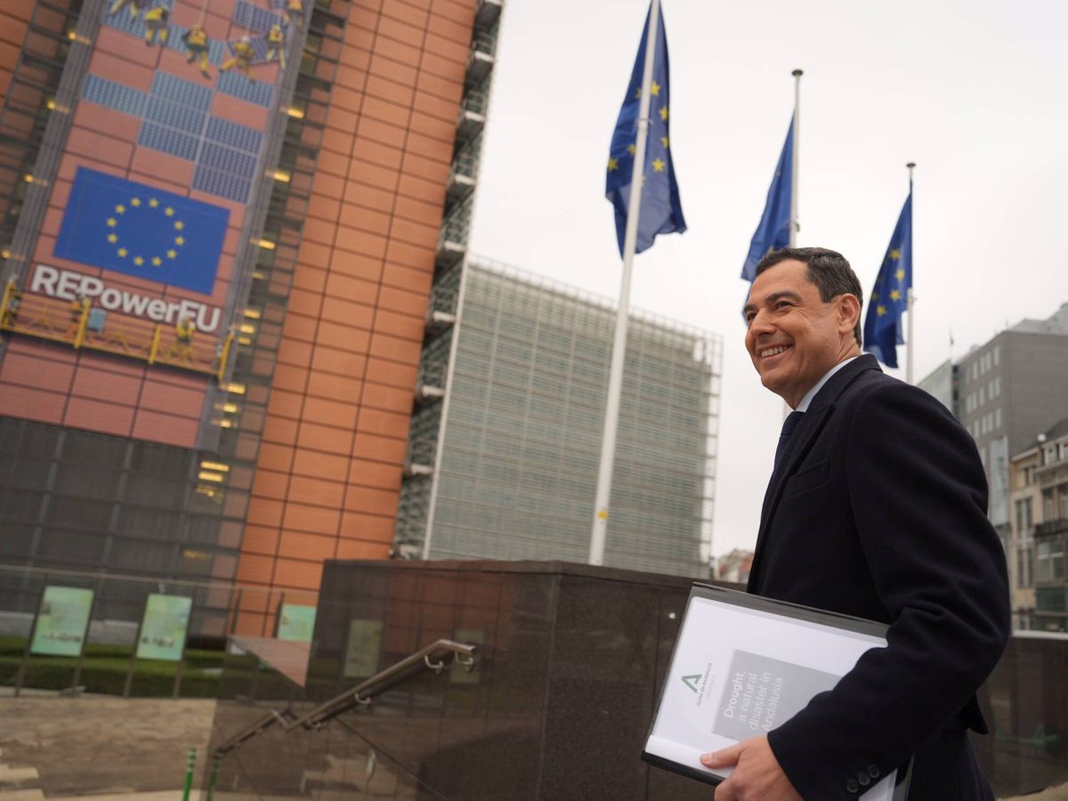 Foto: Moreno, durante su visita a Bruselas. (EC)