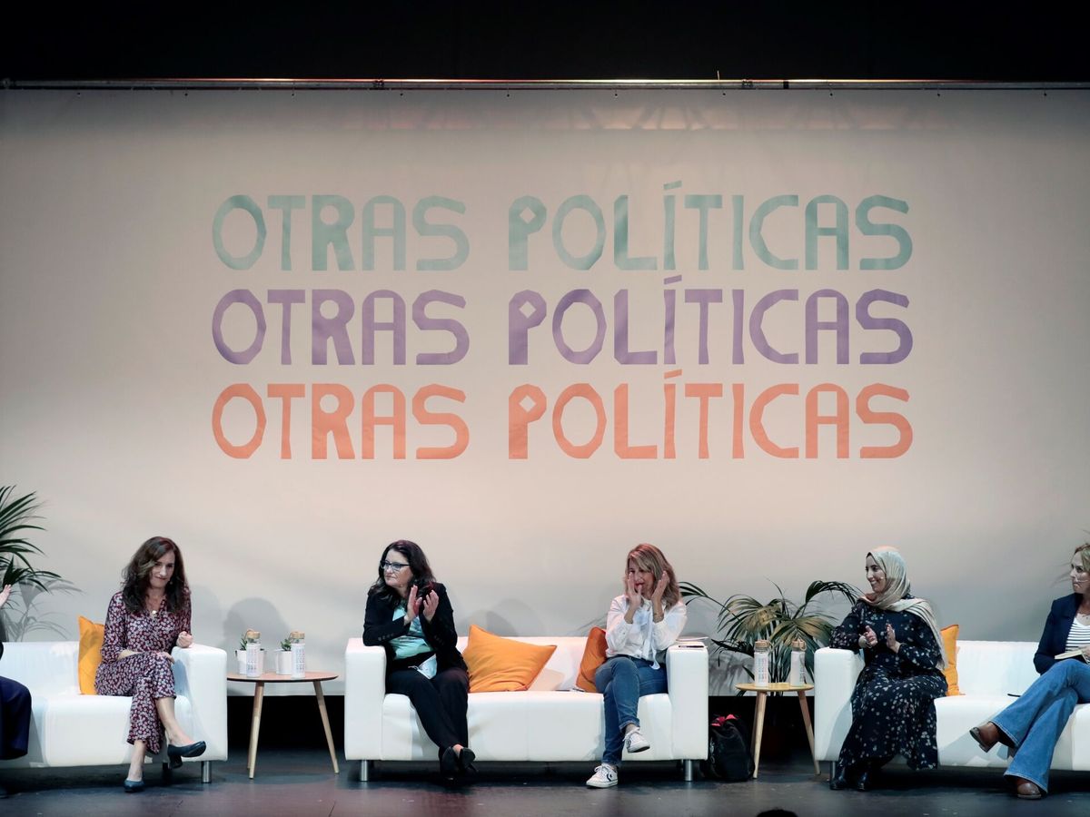 Foto: Un momento del acto 'Otras políticas'. (EFE/Ana Escobar)