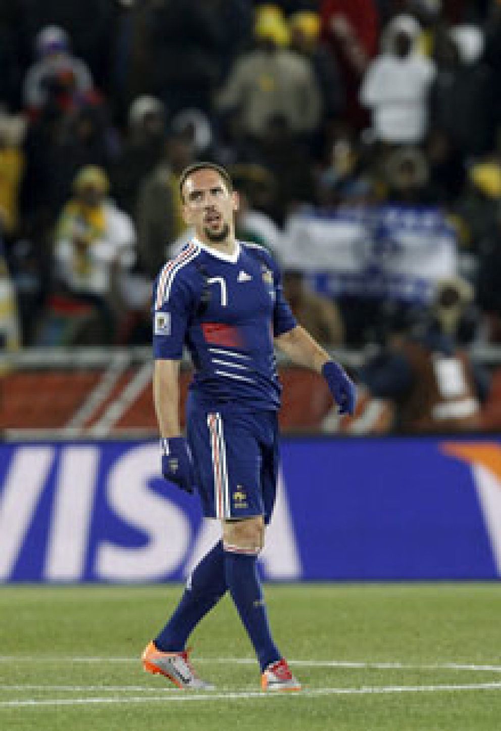 Foto: Francia no quiere entrenar, primera dimisión y Ribery clama que "todos se cachondean" de ellos