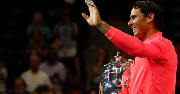 Foto: Rafa Nadal, tras ganar la final del SU Open. (Reuters)