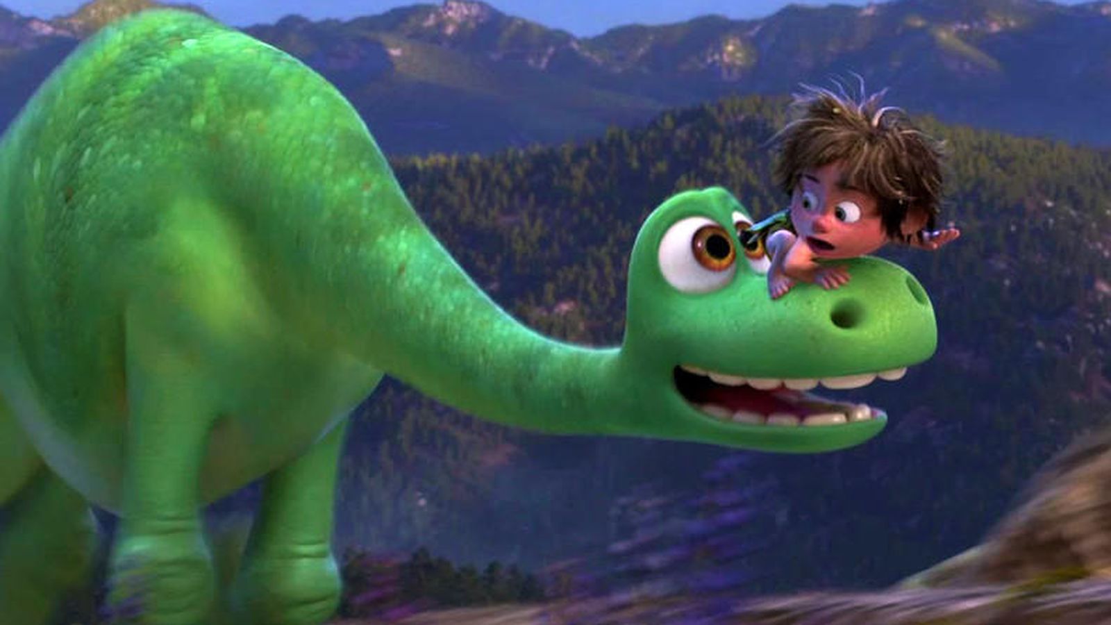 Foto: Fotograma de la película El viaje de Arlo (The Good Dinosaur) / Disney España