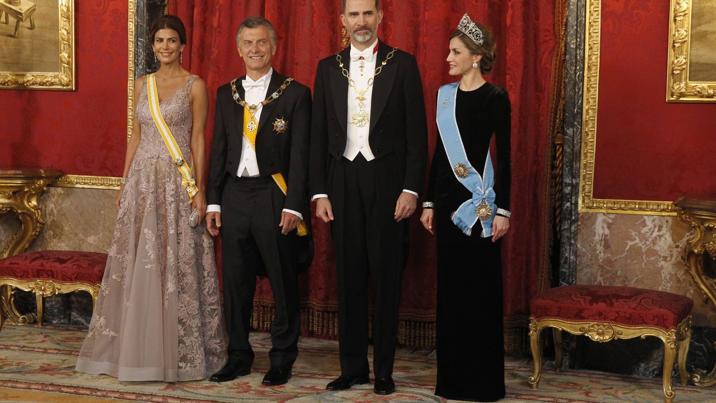Macri y Awada con los Reyes de España. (Gtres)