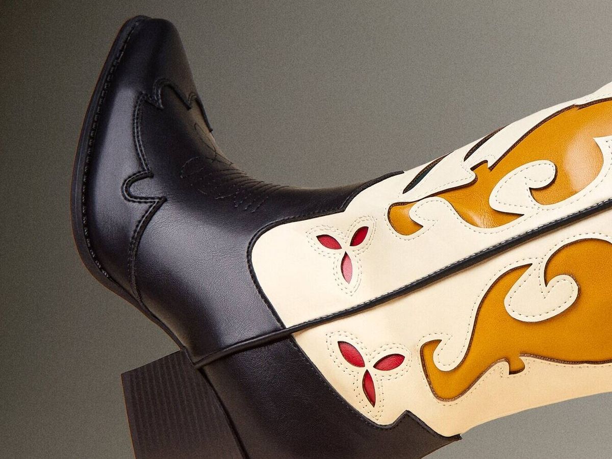Foto: Las nuevas botas de cowboy de Lefties. (Cortesía)