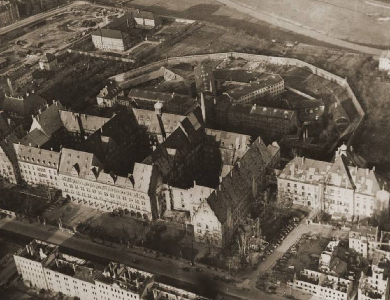 Palacio de Justicia de Núremberg donde se desarrollaron los juicios principales a los jerarcas nazis