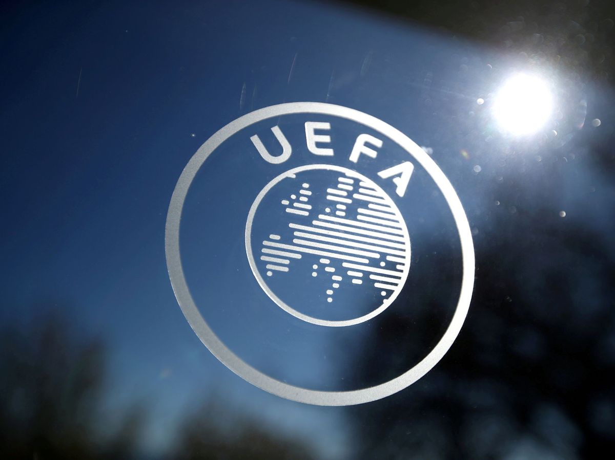 Foto: Logo de la UEFA. (REUTERS)
